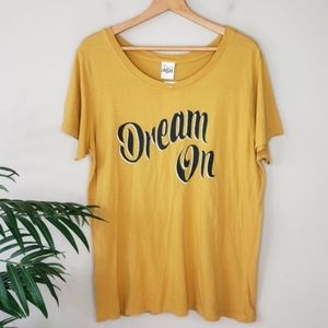 🍃Evereve LetLuv Dream On Graphic Tee Shirt